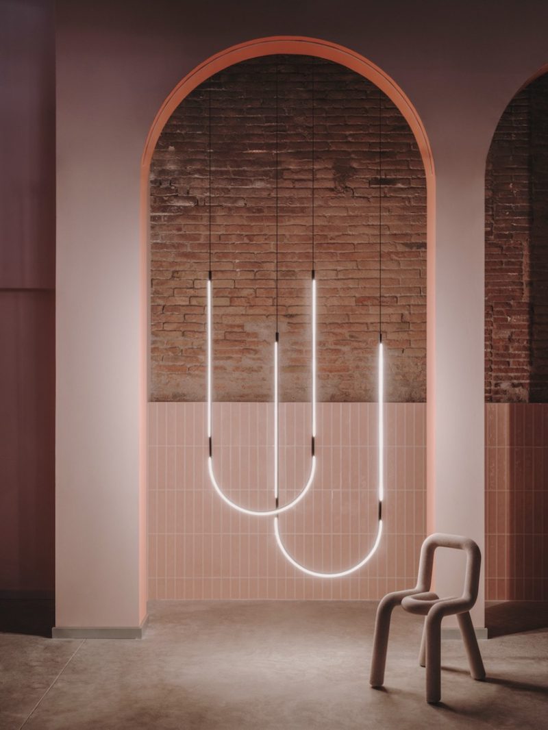 Tubs Modular, de Nahtrang para LedsC4. Luminarias de suspension a otro nivel