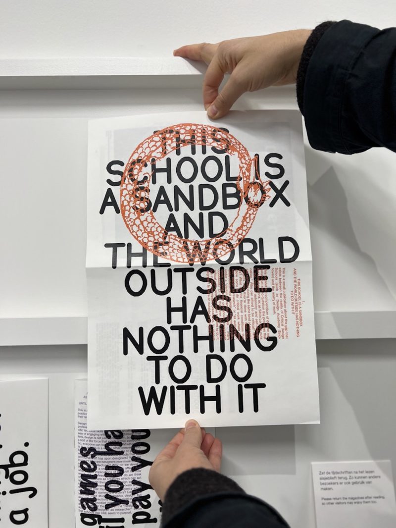 Afonso de Matos y el Diseño Crítico en la pasada semana del diseño neerlandés