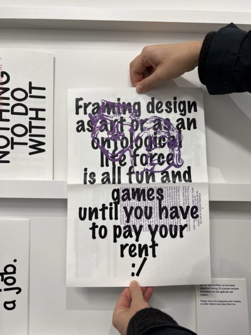 Afonso de Matos y el Diseño Crítico en la pasada semana del diseño neerlandés