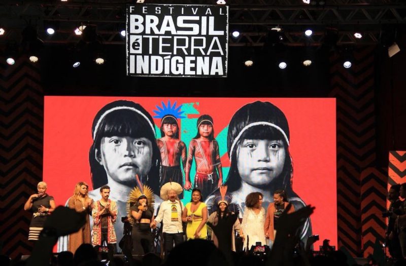 Los últimos días del año fue el turno del festival Brasil es Tierra Indígena