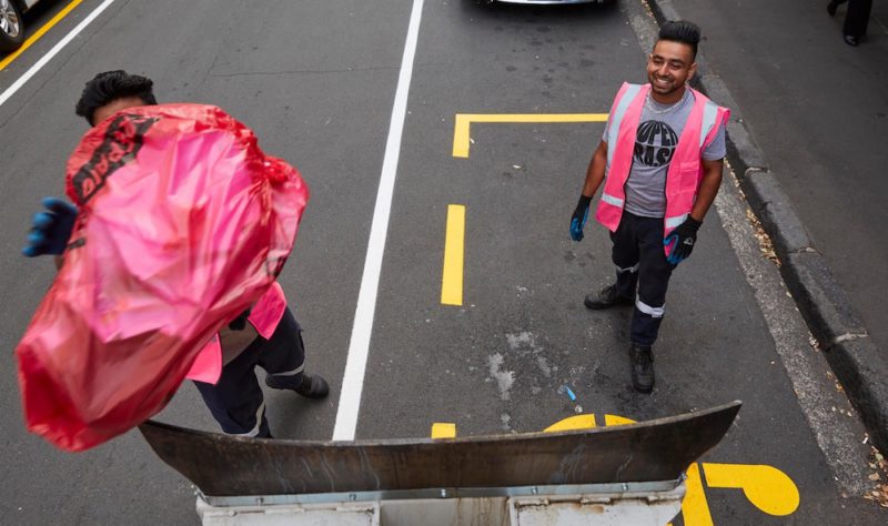 Seachange le cambia la cara a un servicio de recolección de basura de Auckland