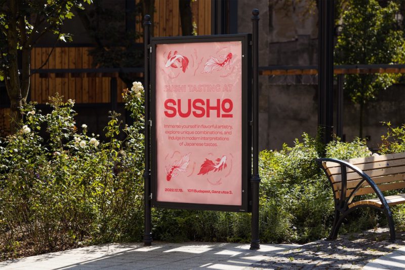 Susho, el ingenioso packaging para sushi de Nikolett László