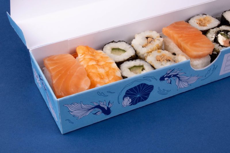 Susho, el ingenioso packaging para sushi de Nikolett László