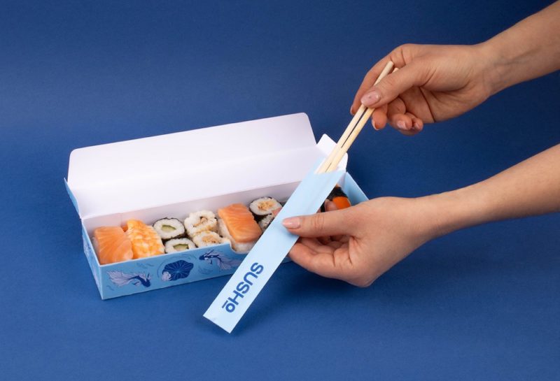 Susho, el ingenioso packaging para sushi de Nikolett László