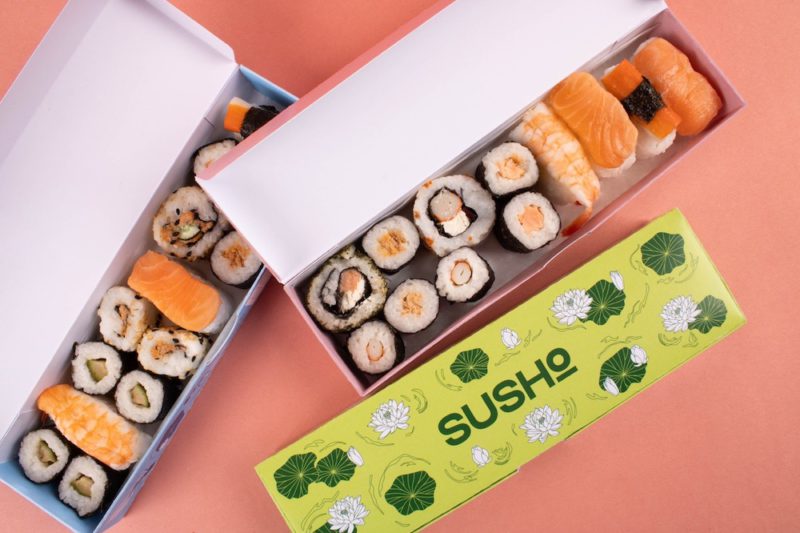 Susho, el ingenioso packaging para sushi de Nikolett László