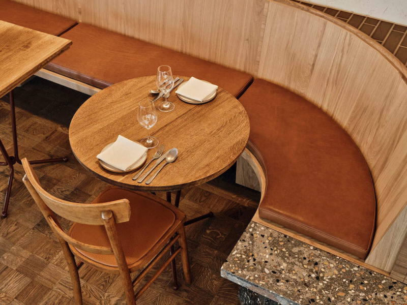 Gitane, un proyecto de Modijefsky. Gastronomía y diseño en un restaurante de época © Maarten Willemstein