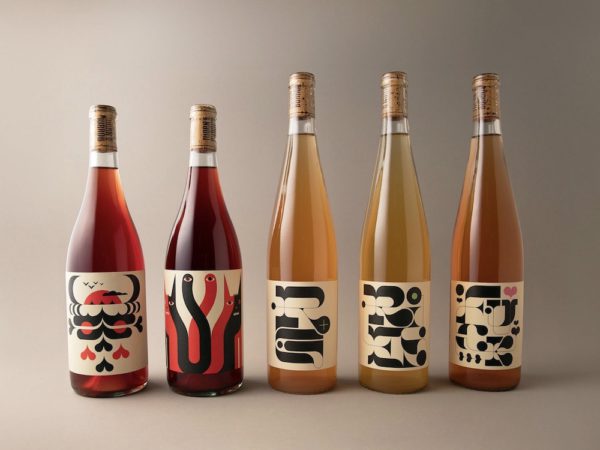 Trüf y el diseño de etiquetas de vinos. Thorn & Burrow, arriesgar y ganar