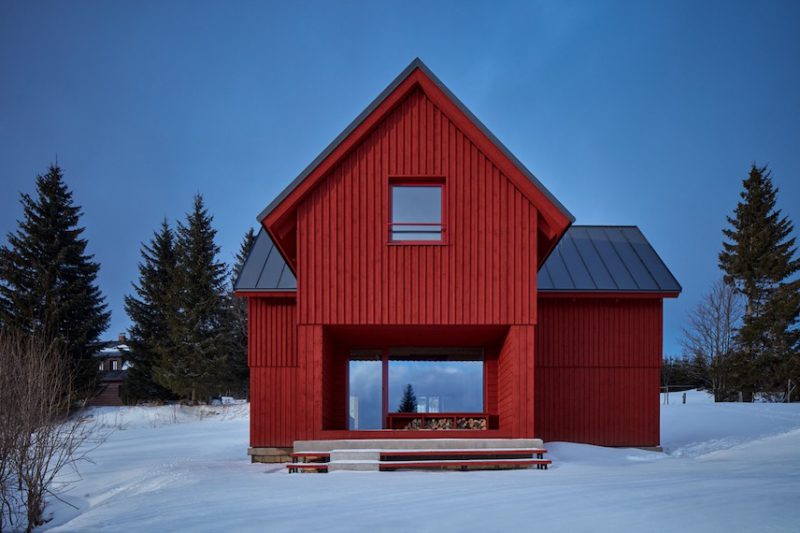 ADR firma Bučina Cottage. Una singularidad arquitectónica en Parque Nacional de Krkonoše © BoysPlayNice