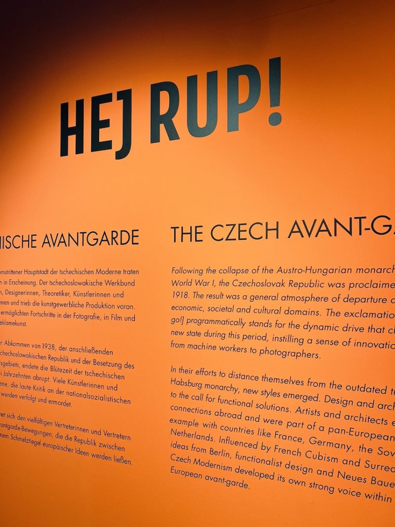 Hej rup! The Czech Avant-Garde: Diseño checo en el Bröhan-Museum