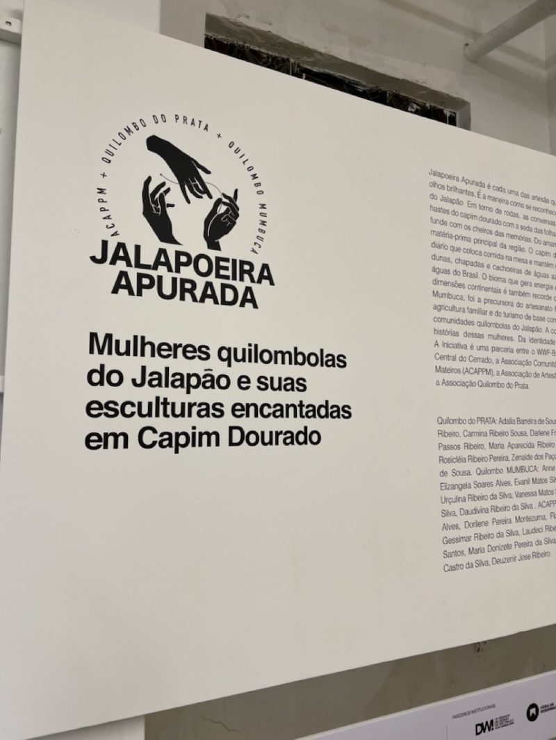 Mujeres quilombolas presentes en la Semana del Diseño de São Paulo