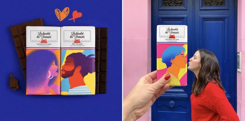 Clémence Gouy da vida a una edición especial de Le Chocolat des Français