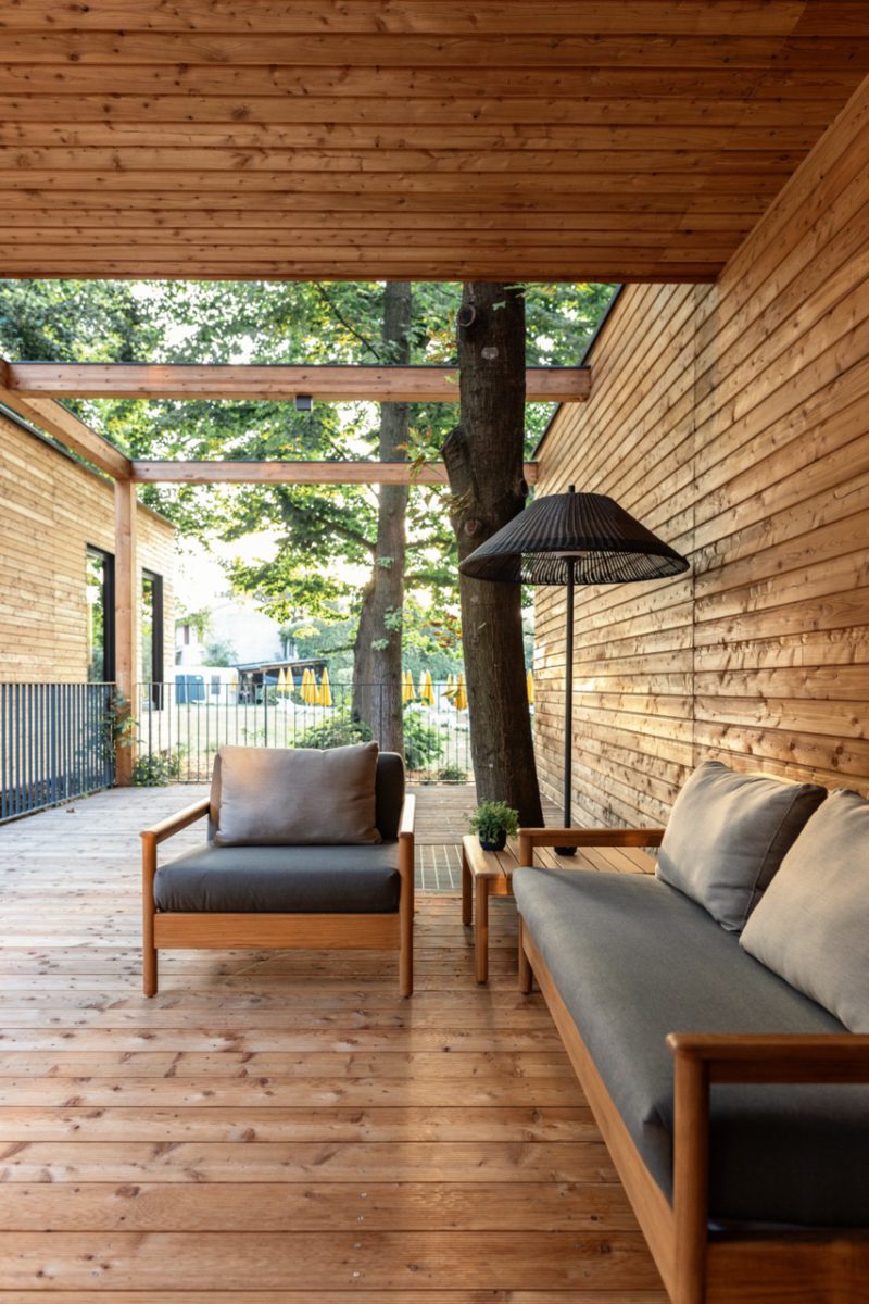 Preistoriche Green Lodge, un proyecto de Studio Apostoli