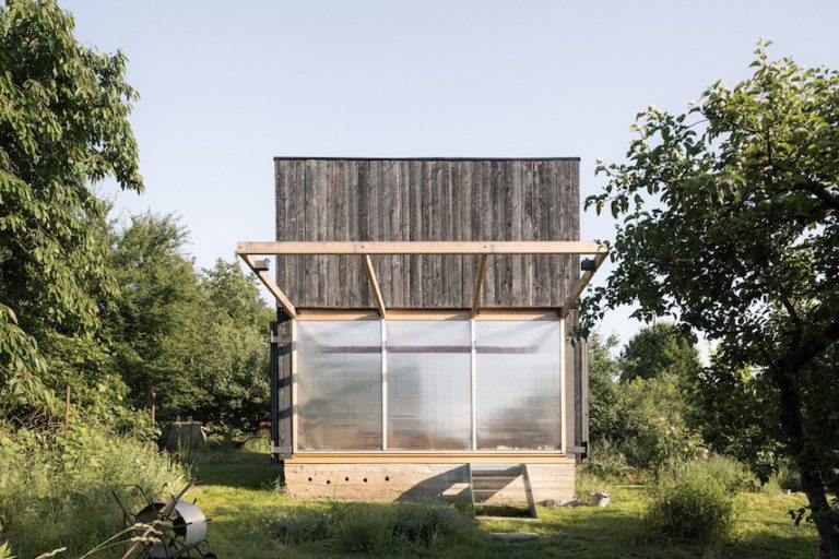 Byró presenta Zahradní Pavilon. Un refugio dentro de un refugio ...