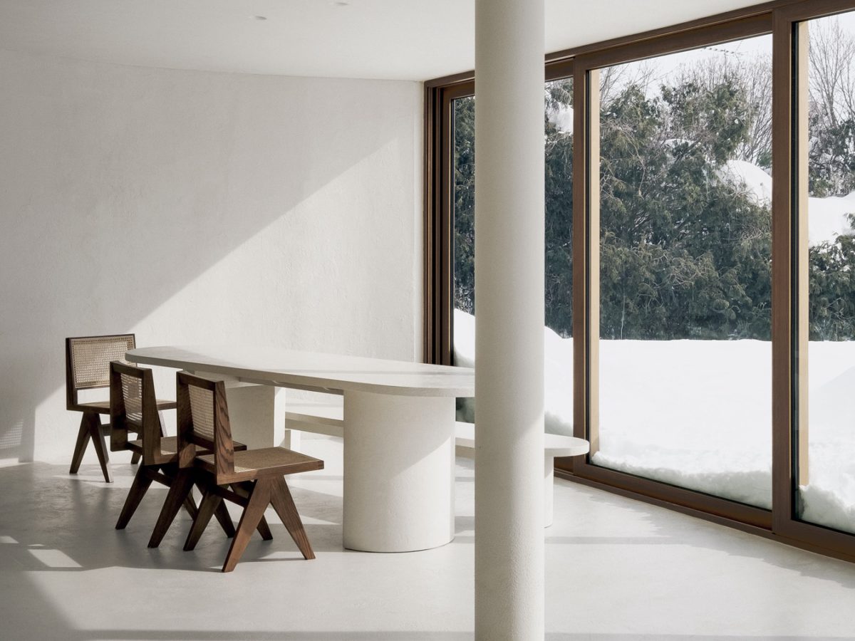 AtelierCarle y el efímero minimalismo canadiense. Arquitectura de punta en blanco