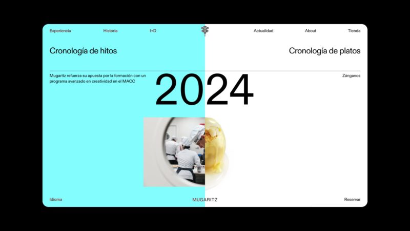 Knom desarrolla la web de Mugaritz. Una experiencia gastronómica de diseño