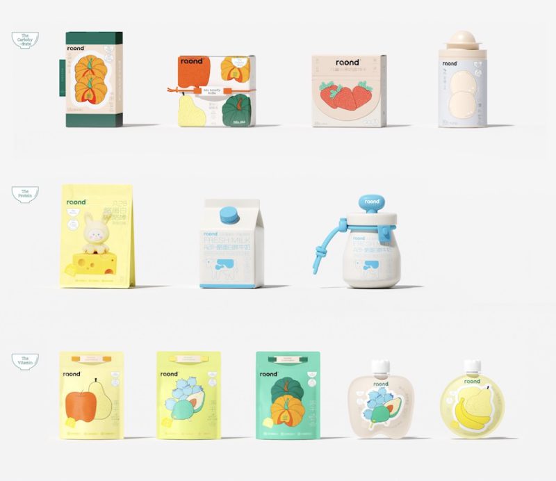 Hellocean diseña la identidad de una marca de alimentación infantil
