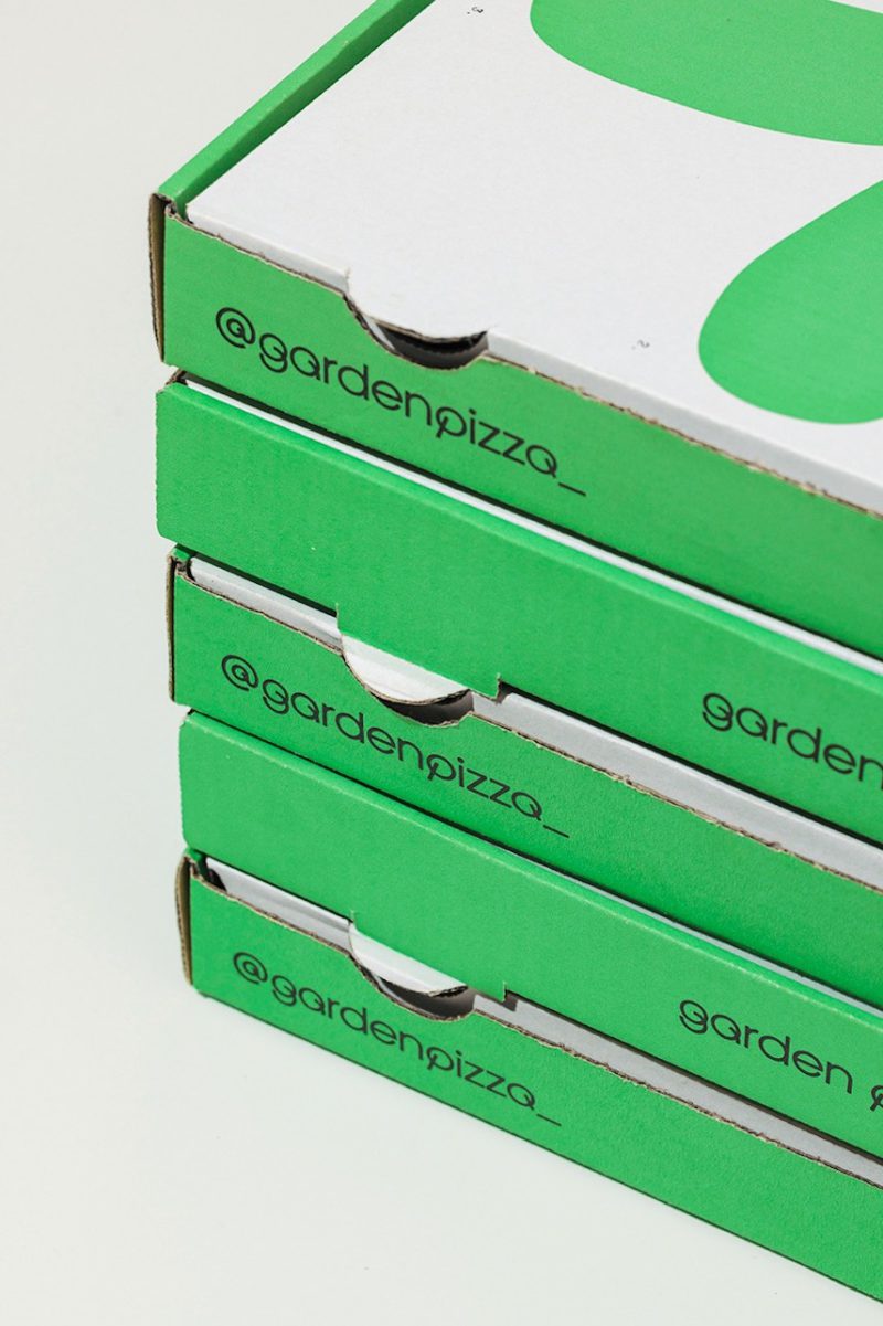 Requena Office firma la identidad de Garden Pizza