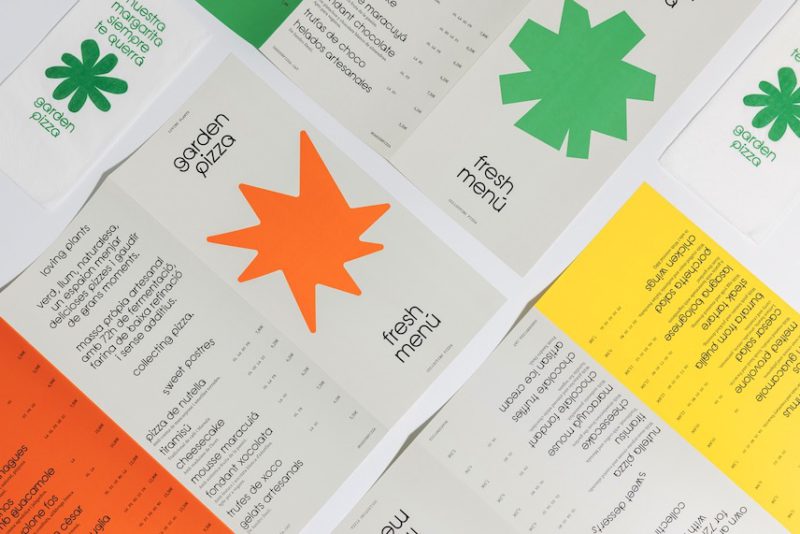 Requena Office firma la identidad de Garden Pizza