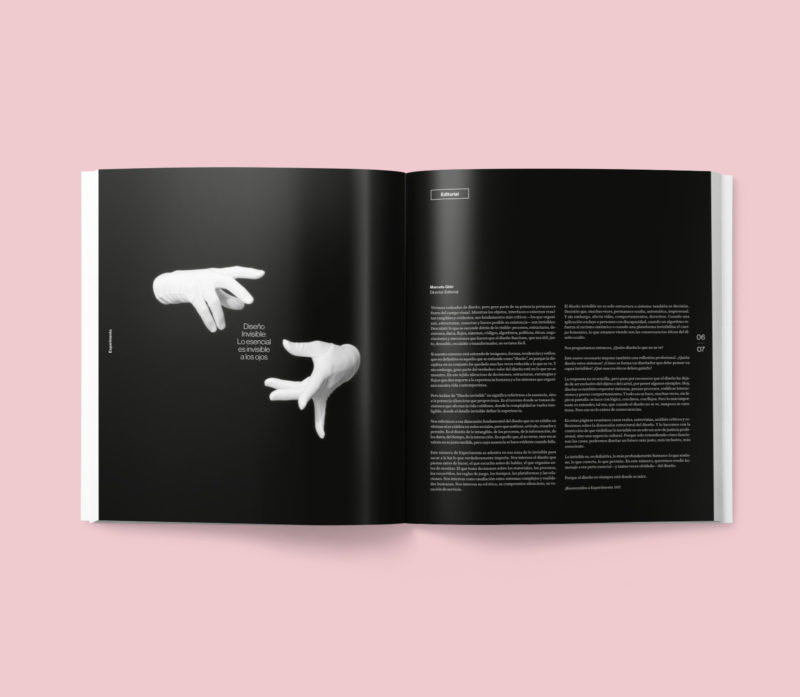 Revista Experimenta 103: Invisible - Páginas interiores