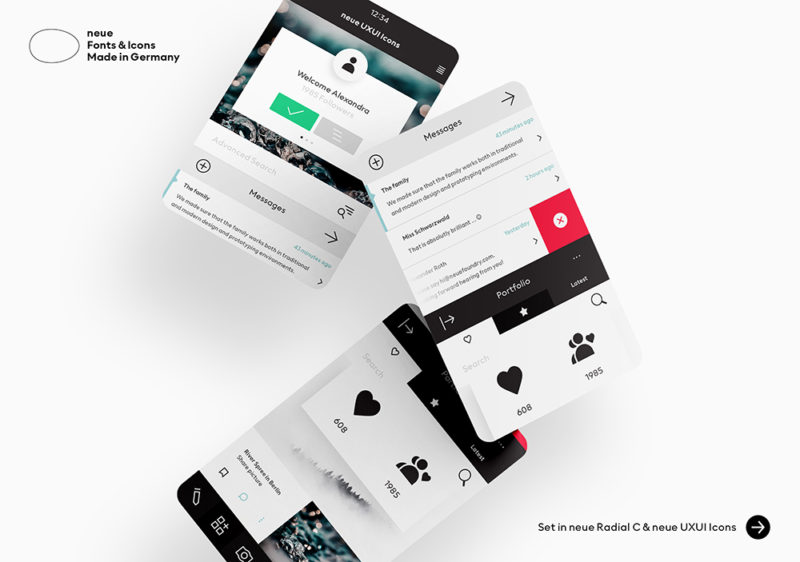 Neue UXUI Icons: precisión, carácter y función