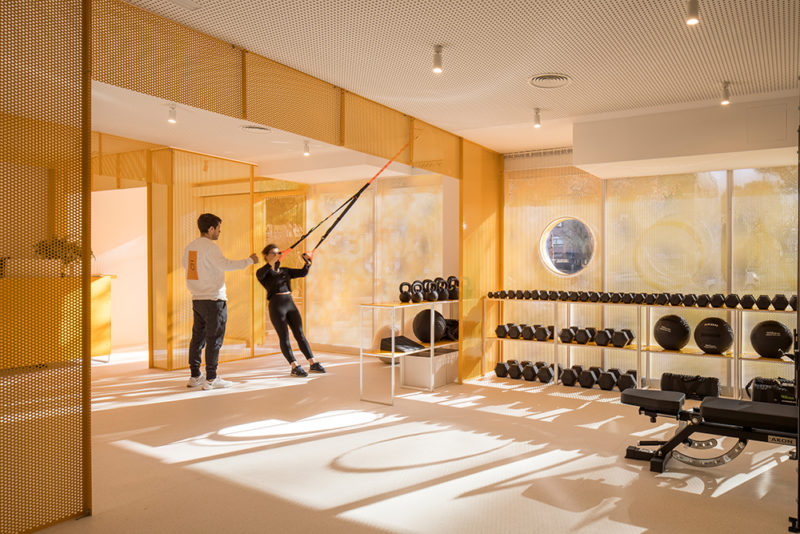 Canobardin diseña Moof Fitness Studio