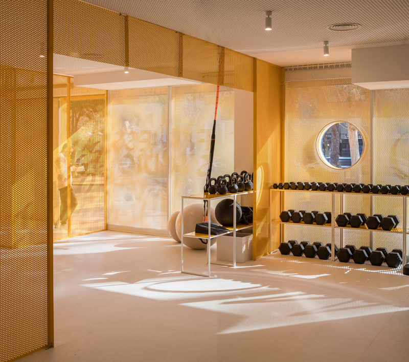 Canobardin diseña Moof Fitness Studio