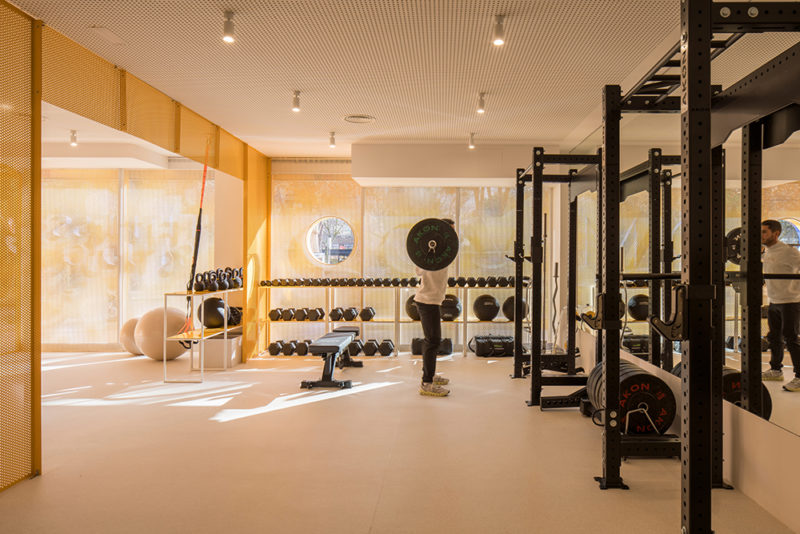 Canobardin diseña Moof Fitness Studio