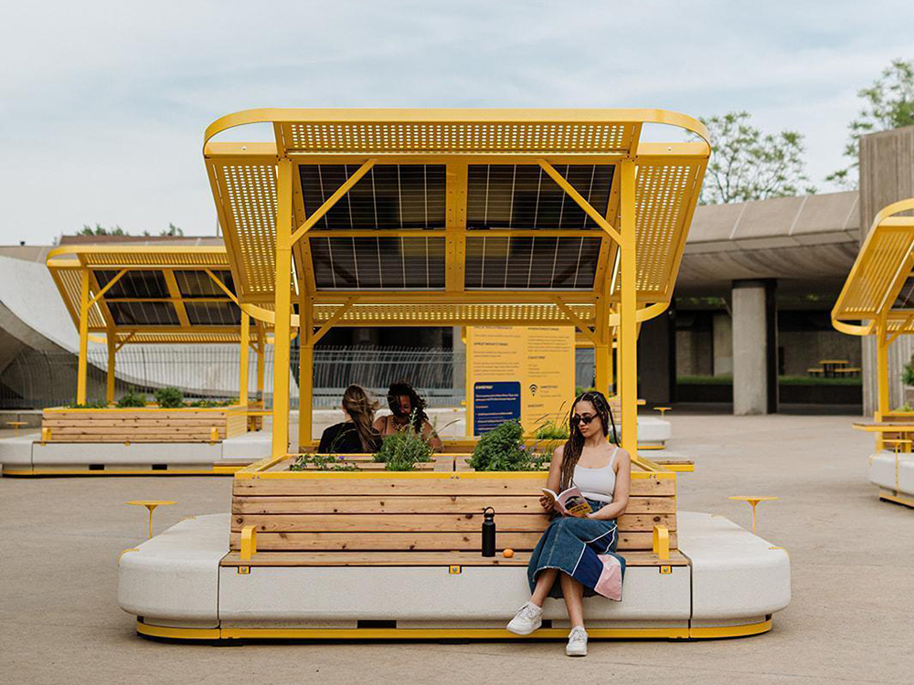 Espace solaire: energía que hace ciudad